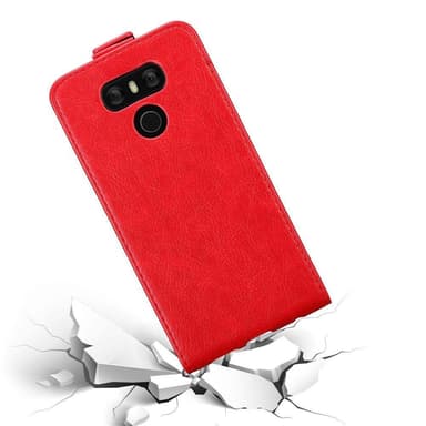 LG G6 Flipfodral Skal (Röd)