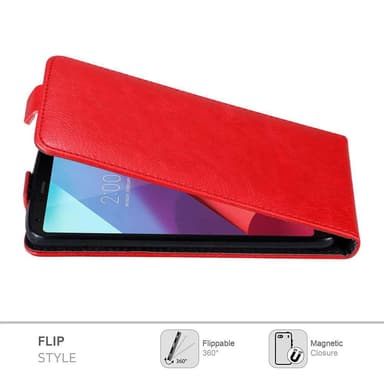 LG G6 Flipfodral Skal (Röd)