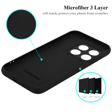 OnePlus 10 PRO 5G Skal Fodral Case (Svart)
