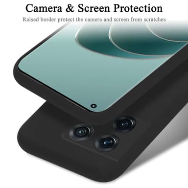 OnePlus 10 PRO 5G Skal Fodral Case (Svart)