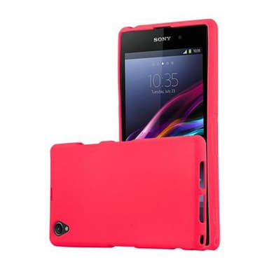 Skal Sony Xperia Z1 COMPACT Fodral Case (Röd)