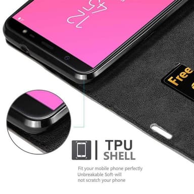 Samsung Galaxy J8 2018 Skal Fodral Case (Brun)