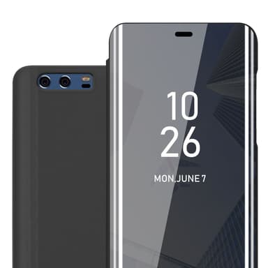 Huawei P10 PLUS Plånboksfodral Skal (Svart)