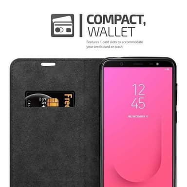Samsung Galaxy J8 2018 Skal Fodral Case (Brun)
