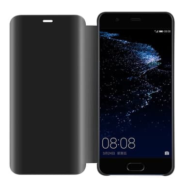Huawei P10 PLUS Plånboksfodral Skal (Svart)