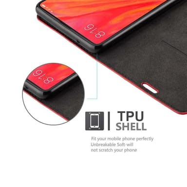 Xiaomi Mi MIX 2S Skal Fodral Case (Röd)