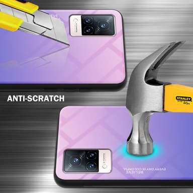 Vivo V21 4G / 5G Skal Fodral Case (Svart)