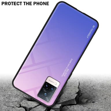 Vivo V21 4G / 5G Skal Fodral Case (Svart)