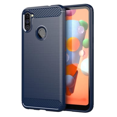 Samsung Galaxy A11 / M11 Skal Fodral Case (Blå)