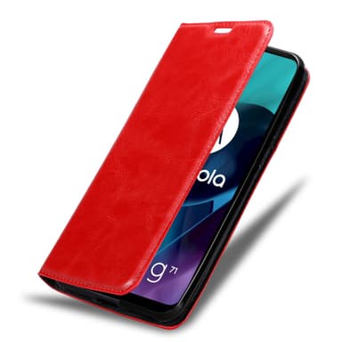 Motorola MOTO G71 5G Skal Fodral Case (Röd)