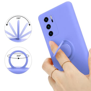 Skal Huawei P40 Fodral Case (Lila)