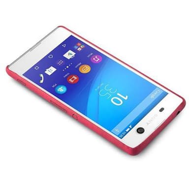 Sony Xperia M5 Skal Fodral Case (Röd)