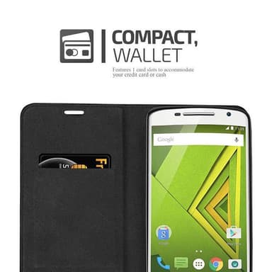 Motorola MOTO X PLAY Skal Fodral Case (Brun)