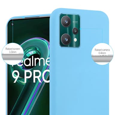 Skal Realme 9 4G / 9 PRO+ Fodral Case (Blå)