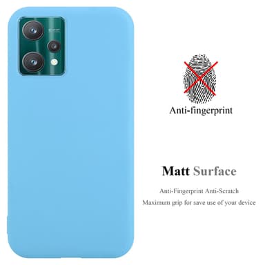 Skal Realme 9 4G / 9 PRO+ Fodral Case (Blå)