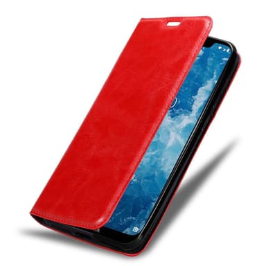 Nokia 7.1 PLUS / X7 Skal Fodral Case (Röd)
