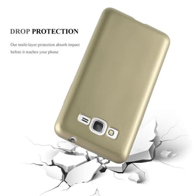 Skal Samsung Galaxy GRAND PRIME Fodral Case (Guld)