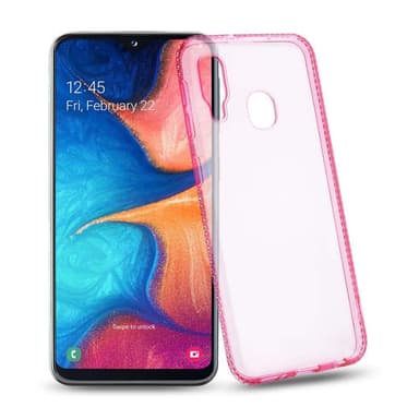 Samsung Galaxy A10e / A20e Skal Fodral Case (Rosa)