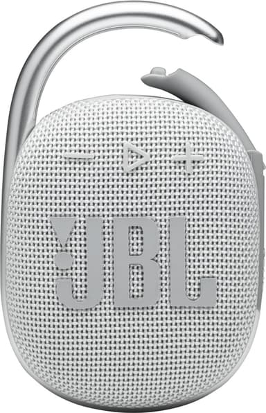 JBL Clip 4 trådlös högtalare (vit)