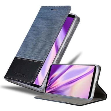 Sony Xperia 5 Plånboksfodral Skal (Blå)