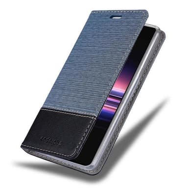 Sony Xperia 5 Plånboksfodral Skal (Blå)