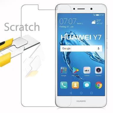 Huawei Y7 2017 Skyddsglas Skyddsfilm Skärmskydd
