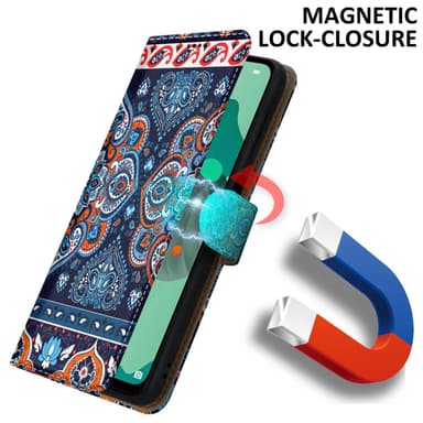 Huawei MATE 30 LITE Plånboksfodral Skal (Blå)