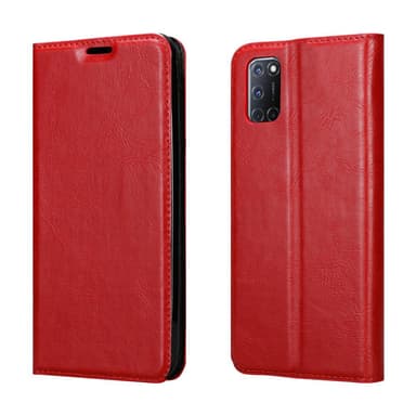 Oppo A92 Skal Fodral Case (Röd)
