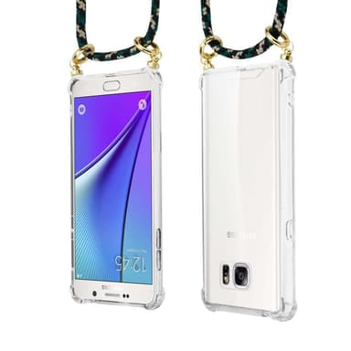 Samsung Galaxy NOTE 5 Skal Fodral Kedja (Brun)