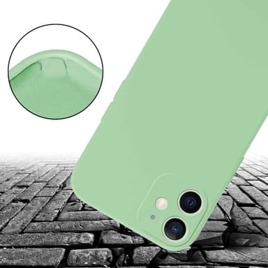 iPhone 12 MINI Skal Fodral Kedja (Grön)