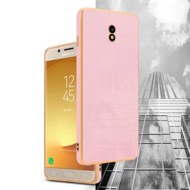 Samsung Galaxy J7 2017 Skal Fodral Case (Rosa)