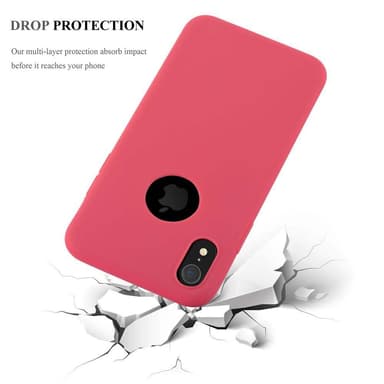 Skal iPhone XR Fodral Case (Röd)