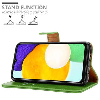 Samsung Galaxy A13 5G Plånboksfodral Skal (Grön)