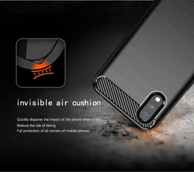 Samsung Galaxy A01 Skal Fodral Case (Svart)