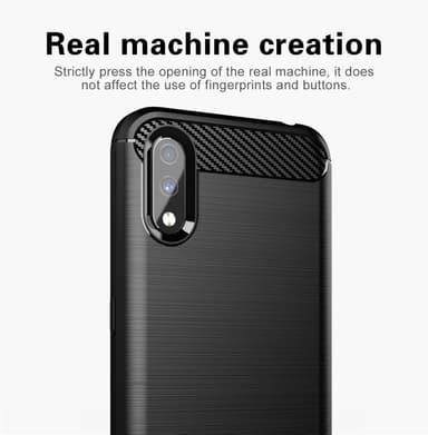 Samsung Galaxy A01 Skal Fodral Case (Svart)