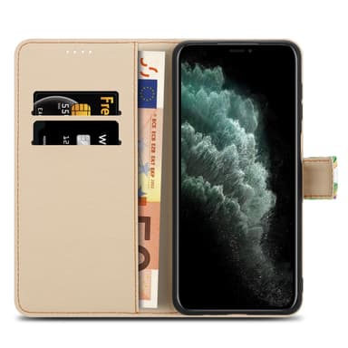 iPhone 11 PRO MAX Plånboksfodral Skal (Grön)