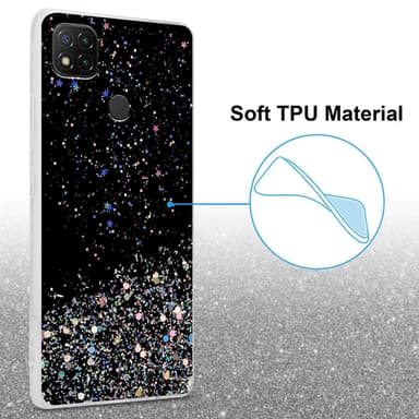 Xiaomi RedMi 9C / RedMi 10A Skal Fodral Case (Svart)