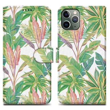 iPhone 11 PRO MAX Plånboksfodral Skal (Grön)
