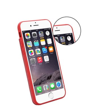 Skal iPhone 6 / 6S Fodral Case (Röd)