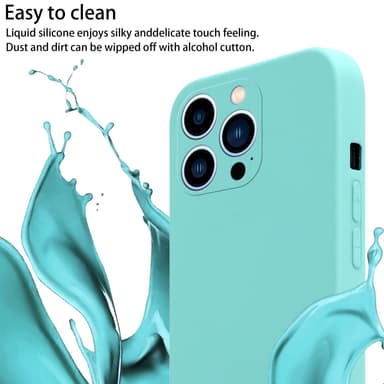 iPhone 13 PRO Skal Fodral Kedja (Turkos)