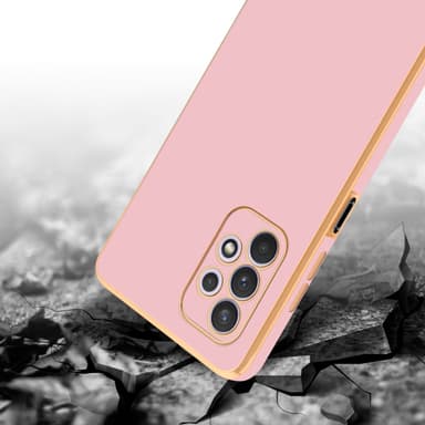 Samsung Galaxy A32 5G Skal Fodral Case (Rosa)