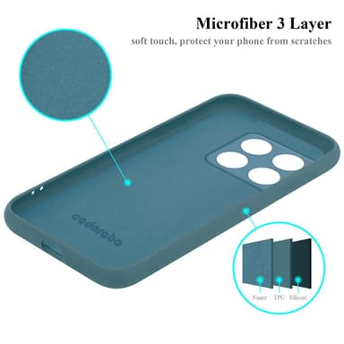 OnePlus 10 PRO 5G Skal Fodral Case (Grön)
