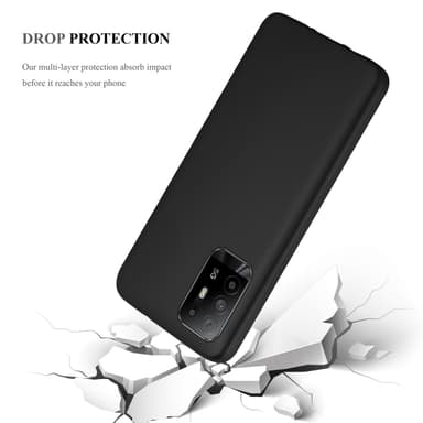 Skal Oppo A94 5G Fodral Case (Svart)