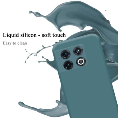 OnePlus 10 PRO 5G Skal Fodral Case (Grön)