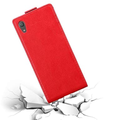Sony Xperia XA1 Flipfodral Skal (Röd)