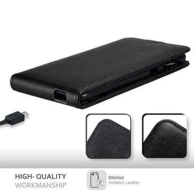 HTC Desire 820 Flipfodral Skal (Svart)