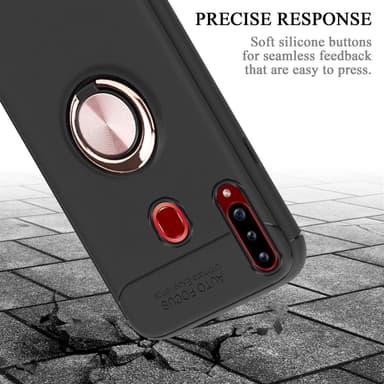 Samsung Galaxy A20s Skal Fodral Case (Svart)