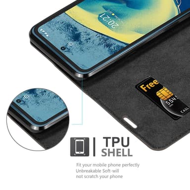 Nokia XR20 Skal Fodral Case (Brun)
