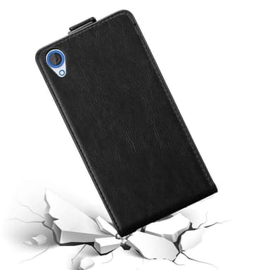 HTC Desire 820 Flipfodral Skal (Svart)