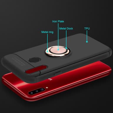 Samsung Galaxy A20s Skal Fodral Case (Svart)